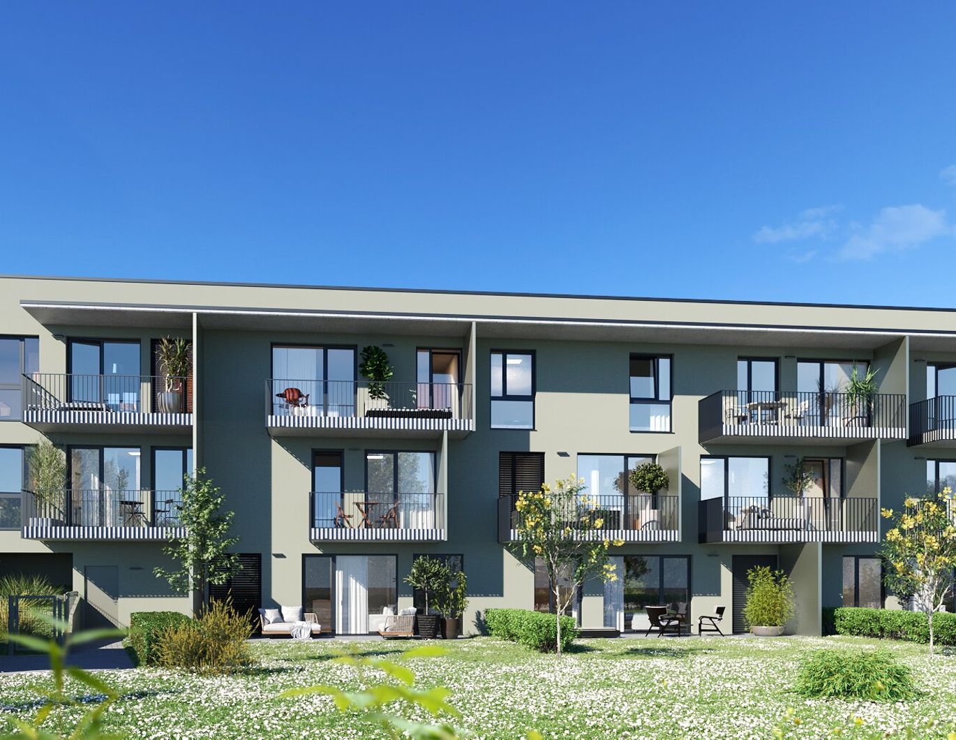 Grundstücke mit Potential - modernes Wohnprojekt mit 13 Wohneinheiten und 13 KFZ-Tiefgaragenabstellplätzen in bester Grazer Lage