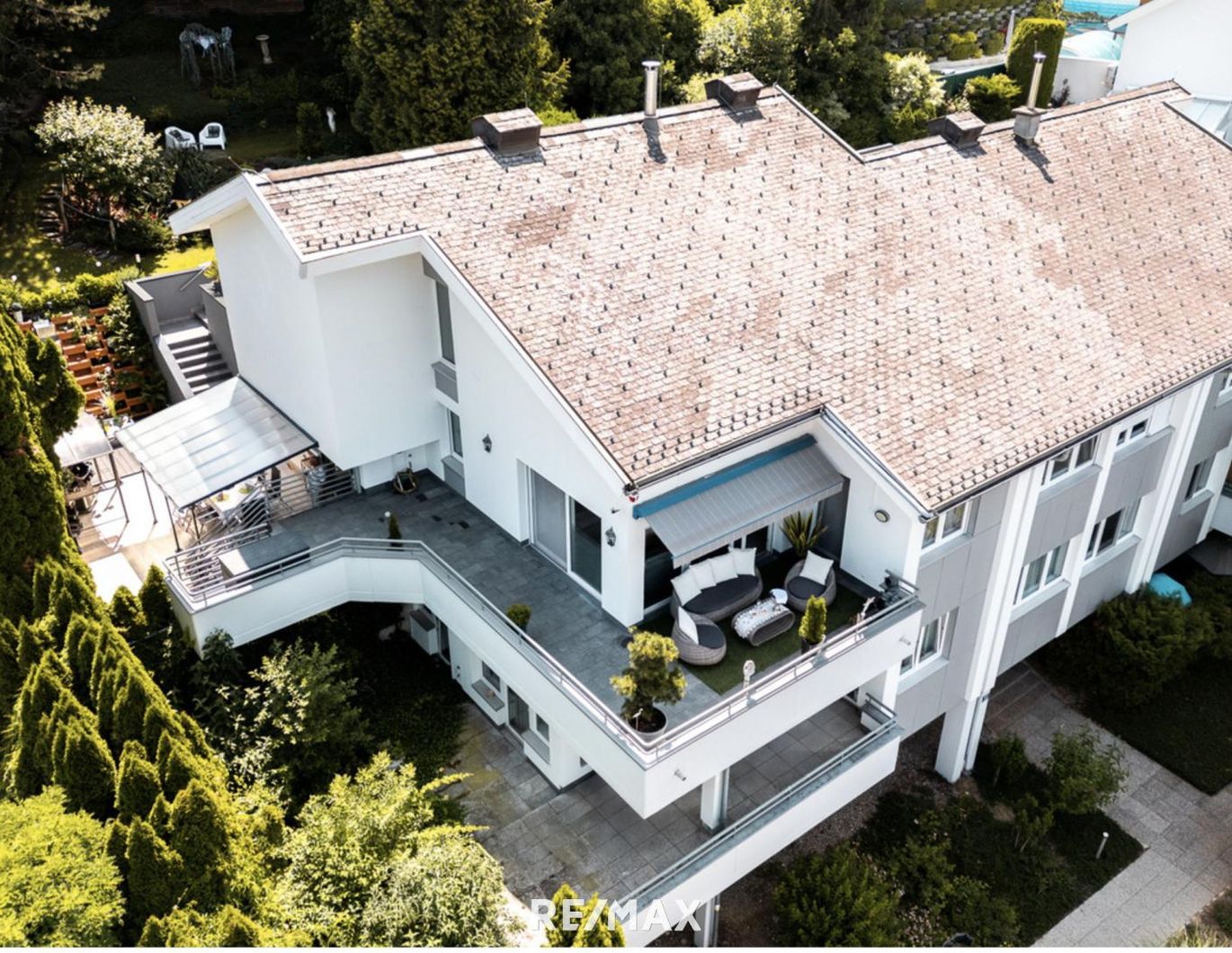 Exklusive Penthouse-Maisonette mit traumhafter Aussicht und Garten am Spitalberg in Klagenfurt