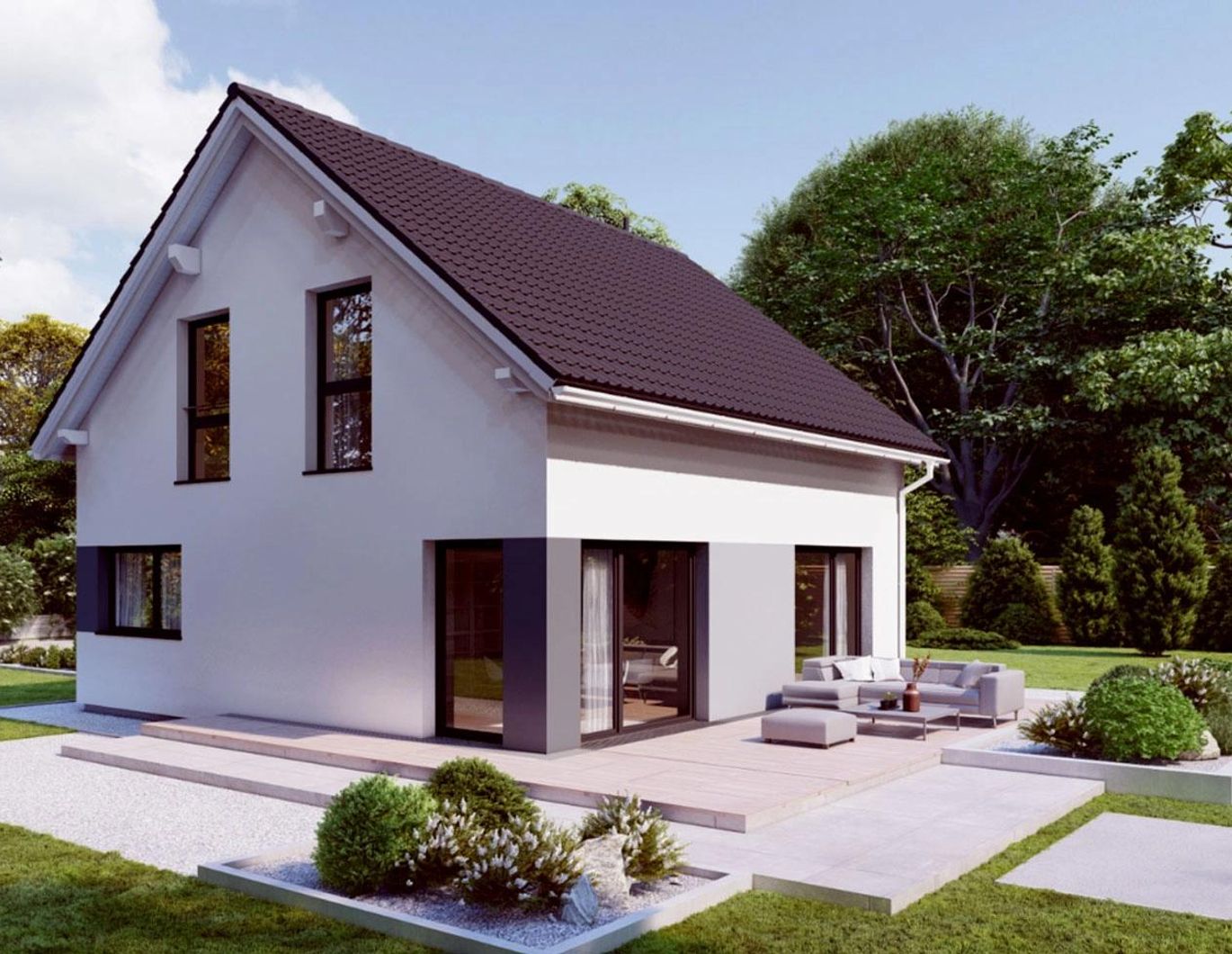 HIER FÜHLT SICH WOHNEN RICHTIG AN OFFEN-HELL-DURCHDACHT EINFACH EIN ZUHAUSE DAS ALLES VERBINDET (Provisionsfrei)