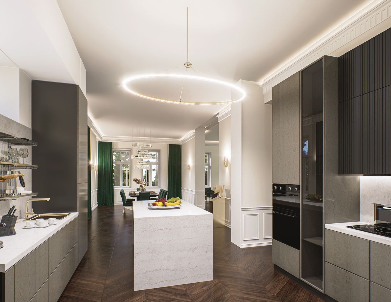 Mitten im Grünen & im Villenviertel: Erstbezug nach Kernsanierung, ca. 785 m² Außenfläche, beheizter Wintergarten, Sauna im Souterrain u.v.m.!