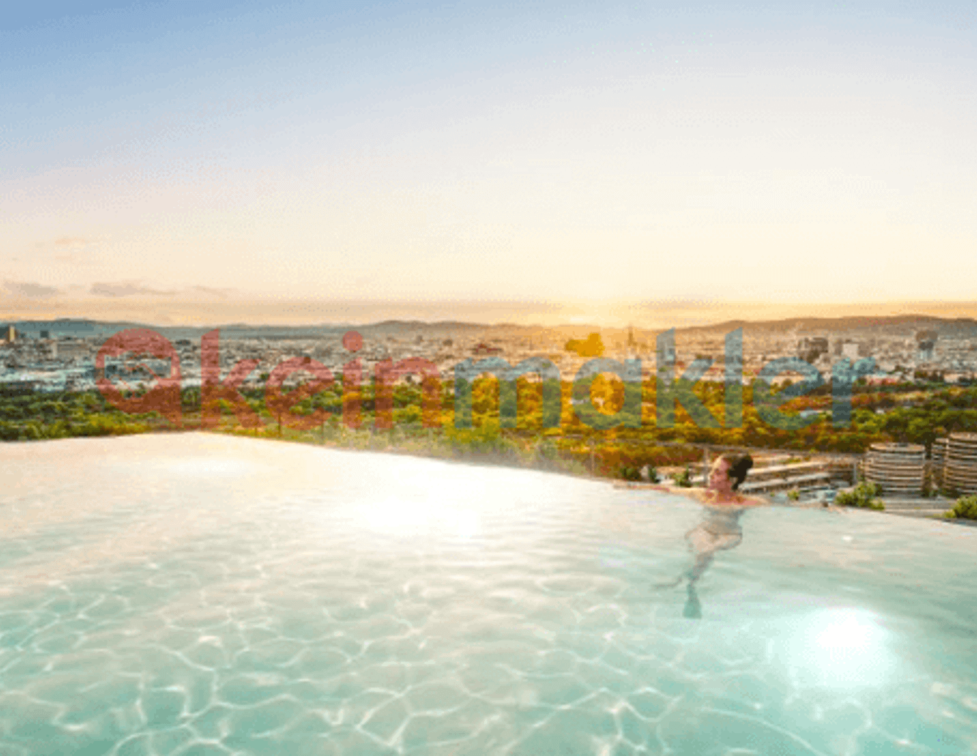 Top Aussicht über Wien beim Prater, mit Ihrer exklusiven 2 Zimmerwohnung