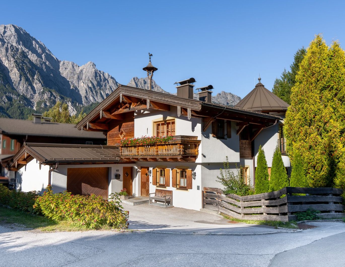 Traditionelles Architektenhaus in Leogang - Ski in Ski out