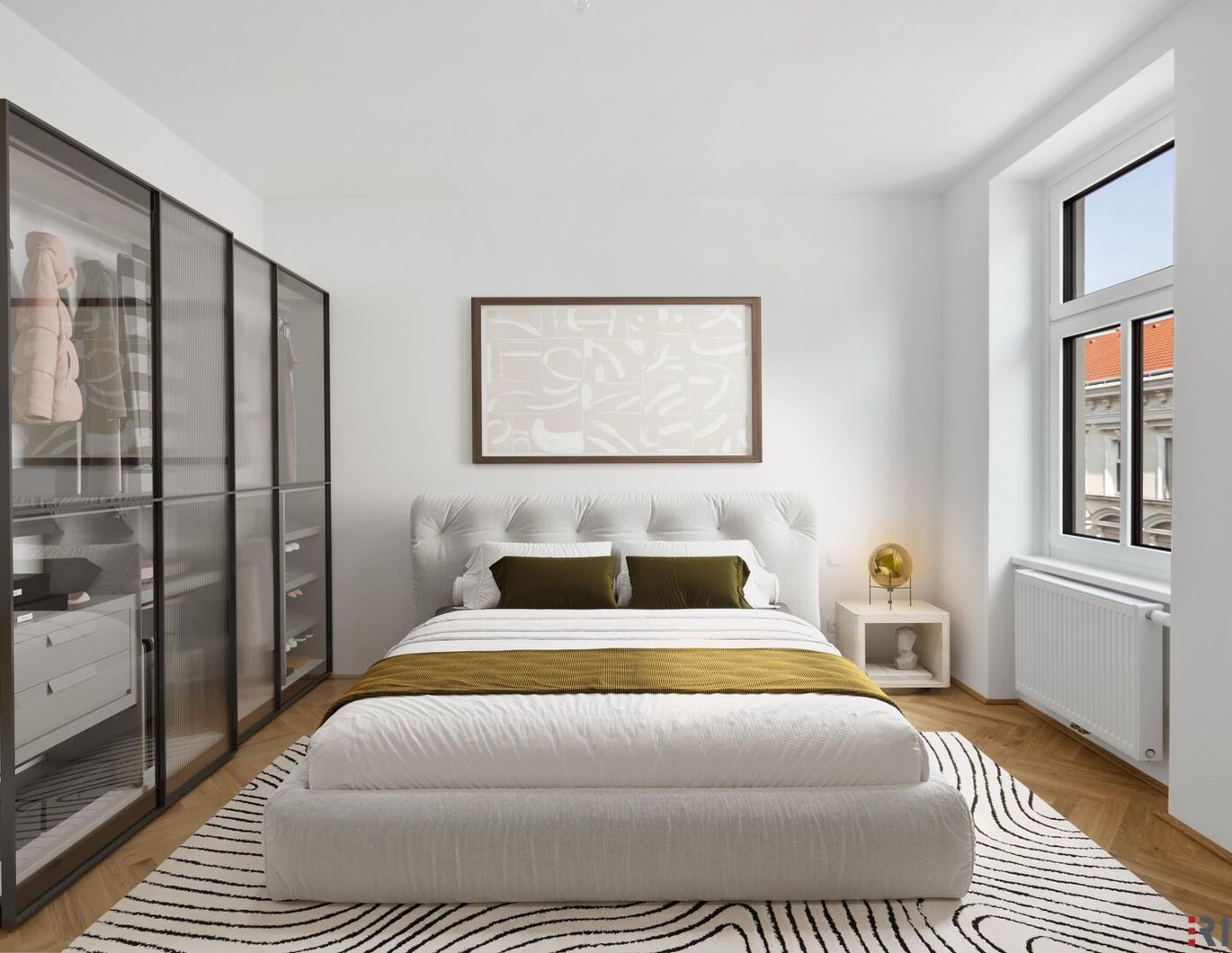 INITIATIVE TOP 100 - RAUS AUS GAS | perfekt geplante 3-Zimmer Altbauwohnung mit Balkon nahe dem Augarten | Top 2/8