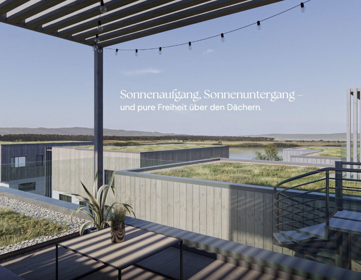 Seesuiten Lanzenkirchen - Panoramasuite 2: 4-Zimmer-Wohntraum mit Weitblick & Dachterrasse