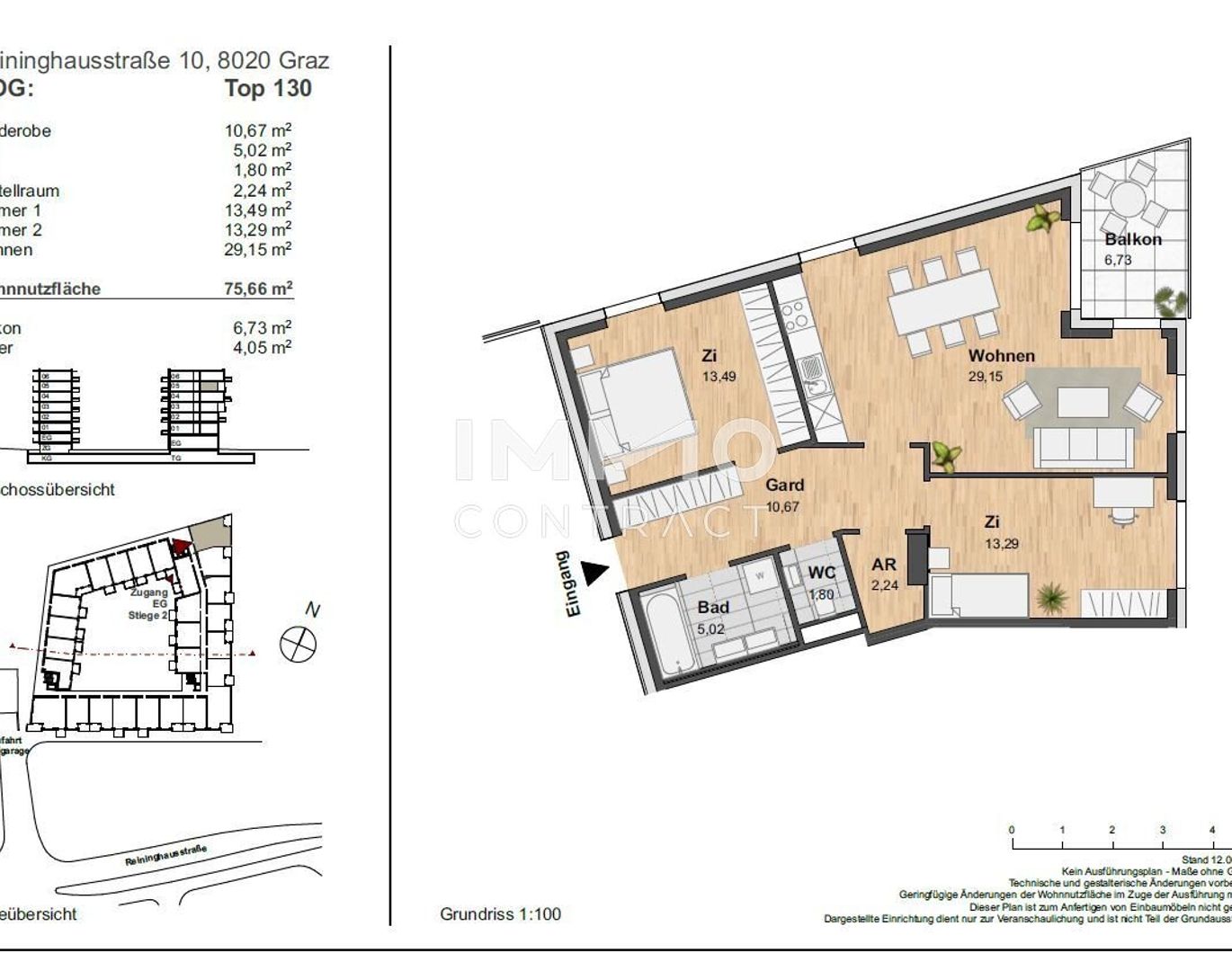 JETZT TOPAKTION: EIN MONAT MIETFREI !!! 3-ZIMMERWOHNUNG MIT TOPAUSSTATTUNG IM NEUEN REININGHAUS