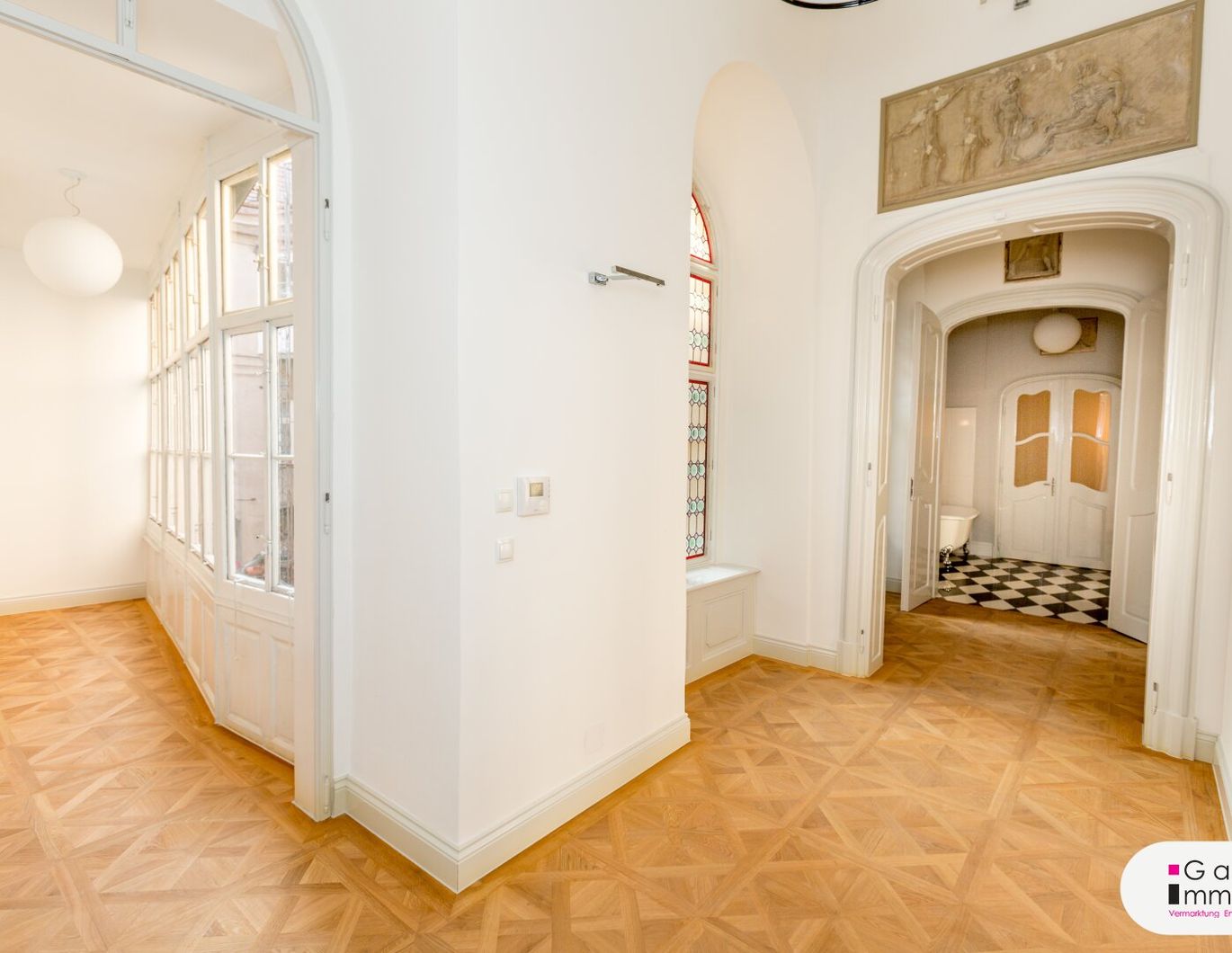 Rarität - Wunderschöne Beletage beim Rochusmarkt