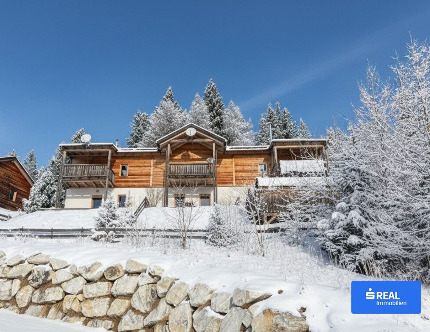 Wintertraum am Klippitztörl - Ferienhaus mit Panoramablick in Gehdistanz zur Piste