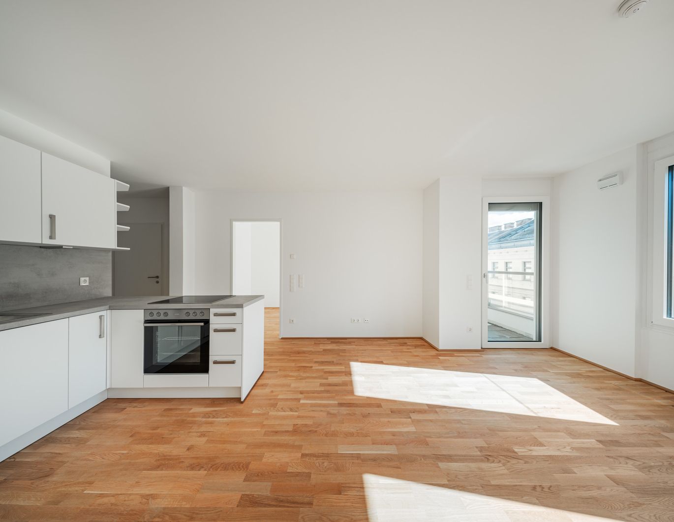 Ausgezeichneter Grundriss! 3-Zimmer Wohnung Erstbezug inkl. Küche