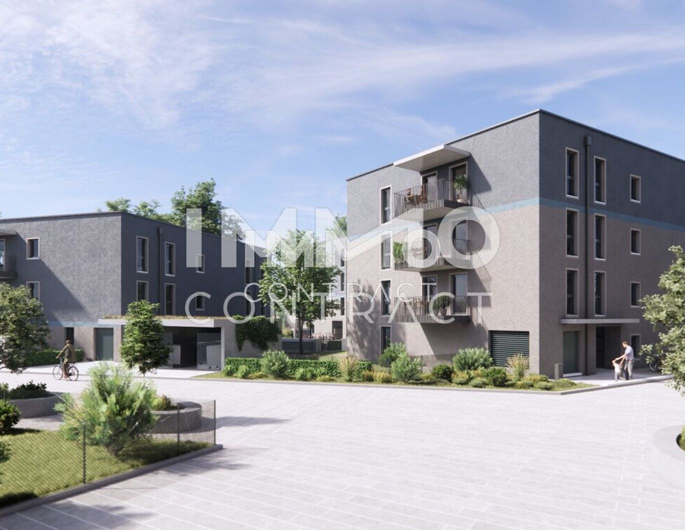 Erstbezug, provisionsfrei und Top-Ausstattung: 2-Zimmer-Wohnung mit großem Balkon