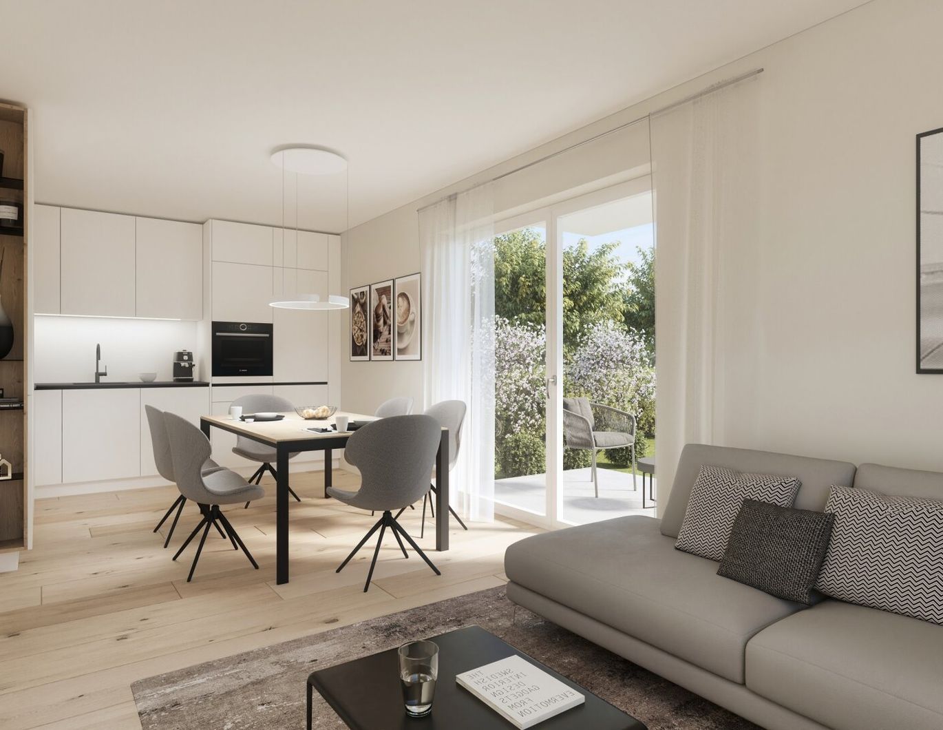 ERSTBEZUG - 4 Zimmer Neubau-Wohnung mit Balkon, Lift und Tiefgaragenabstellplatz - BEZUGSTERMIN: 20.10.2026