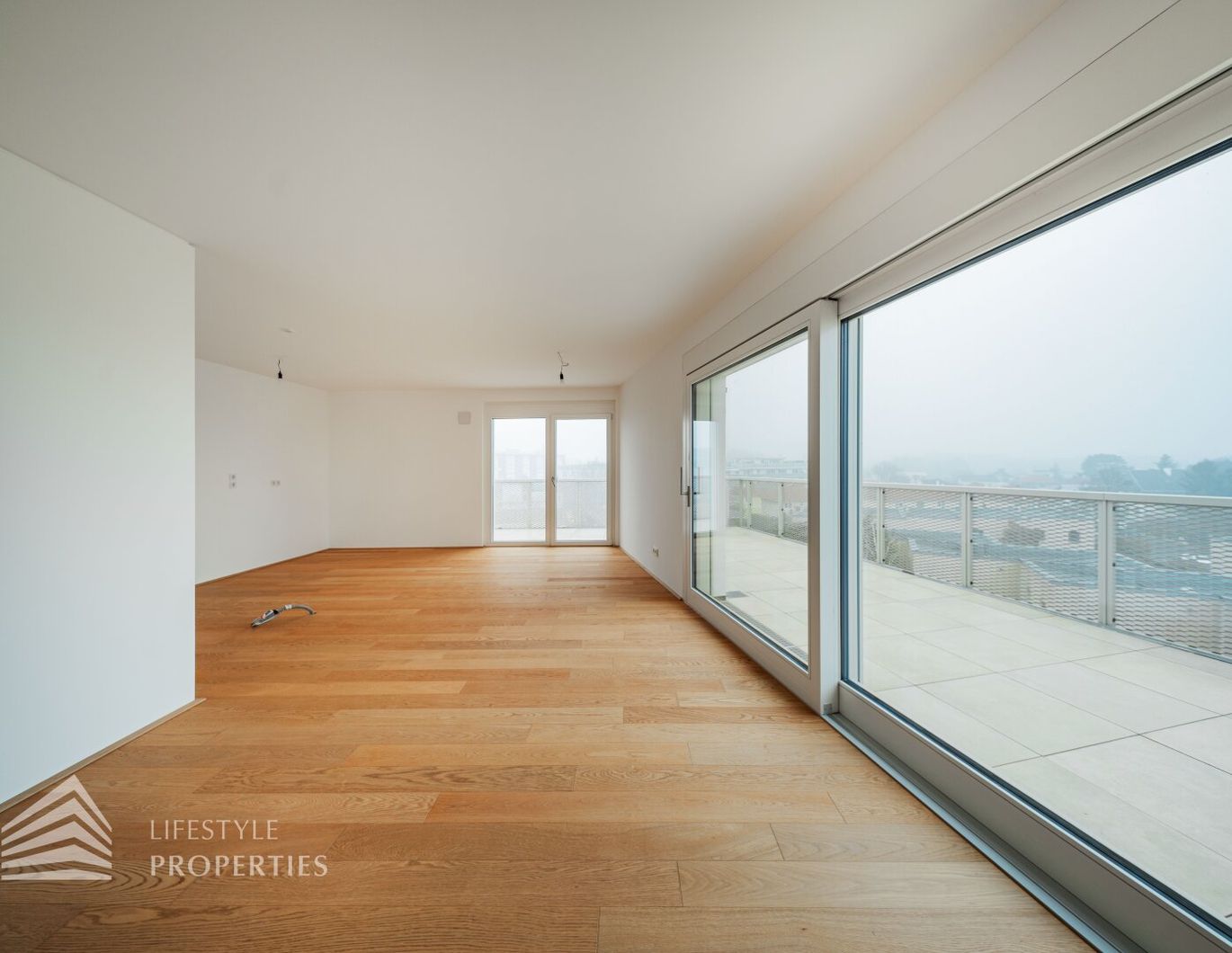 Erstbezug 3-Zimmer Wohnung mit Dachgarten, Nähe Alte Donau
