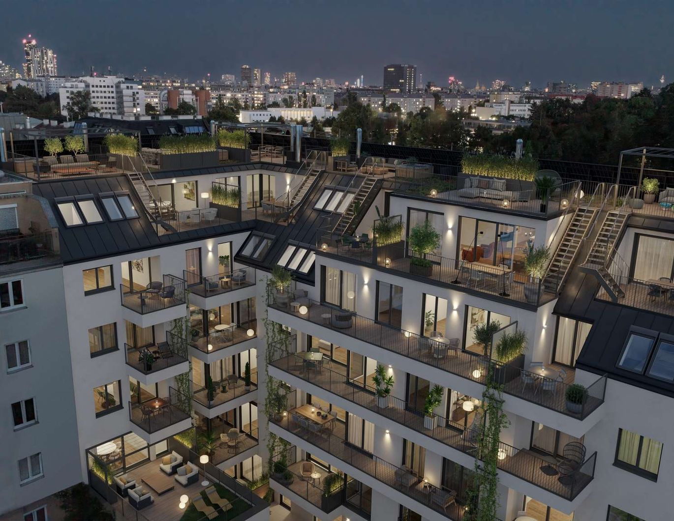 Technikkomfort trifft Raumgefühl: Top 12, 3 Zimmer | LUMA | Eduard-Pötzl-Gasse 1