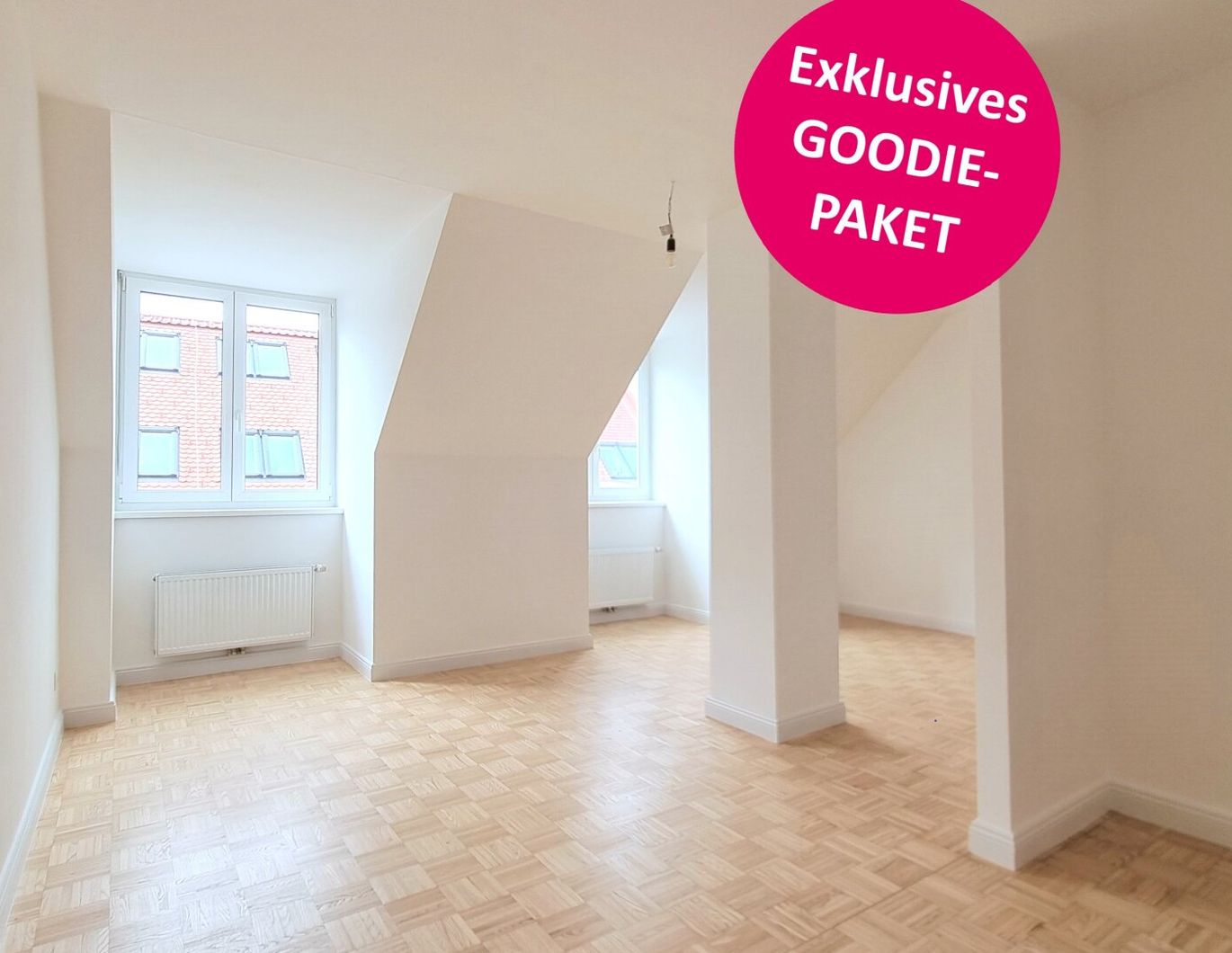 Kaufpreissenkung & GRATIS Goodie! Entdecken Sie die charmante Altbau-Oase im Dachgeschoß mit Garten!