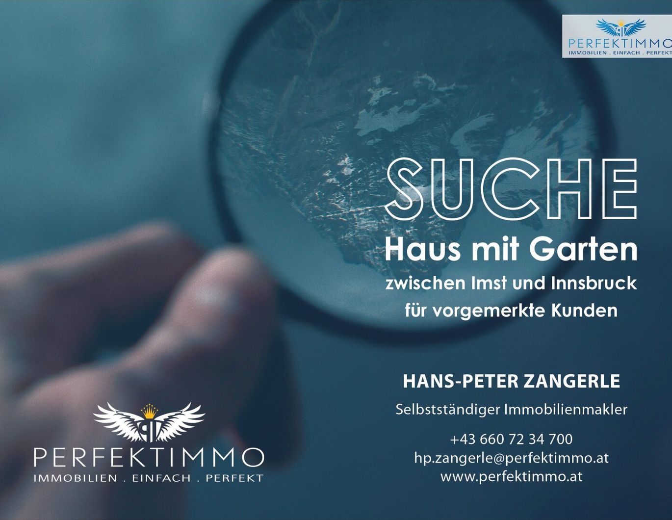 Suche Haus mit Garten für vorgemerkte Kunden