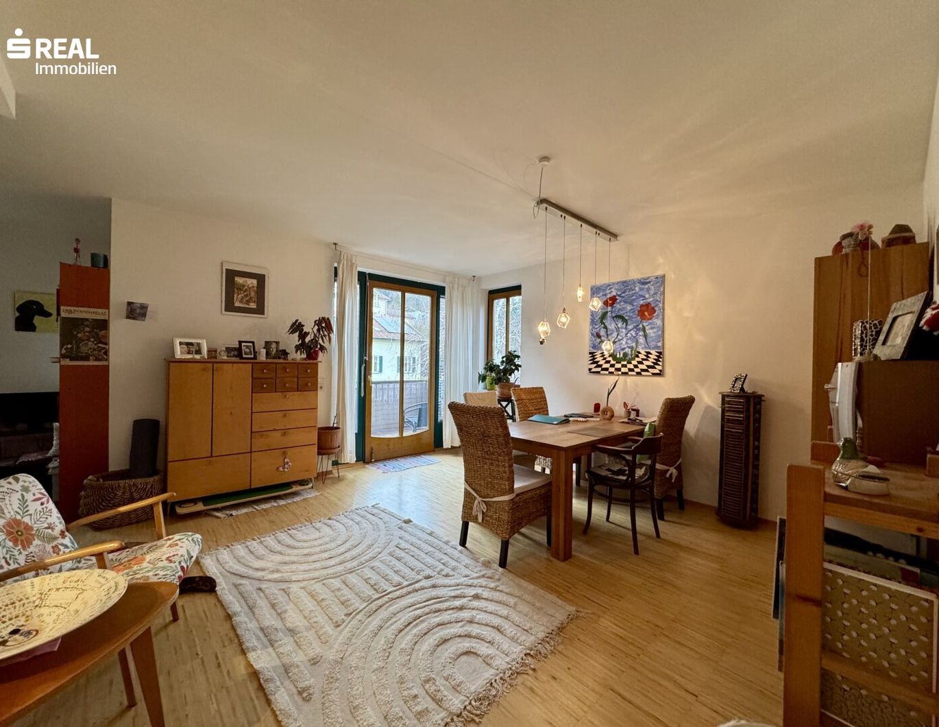 Gemütliche 3-Zimmer-Wohnung mit Südbalkon und Garage in Eichgraben