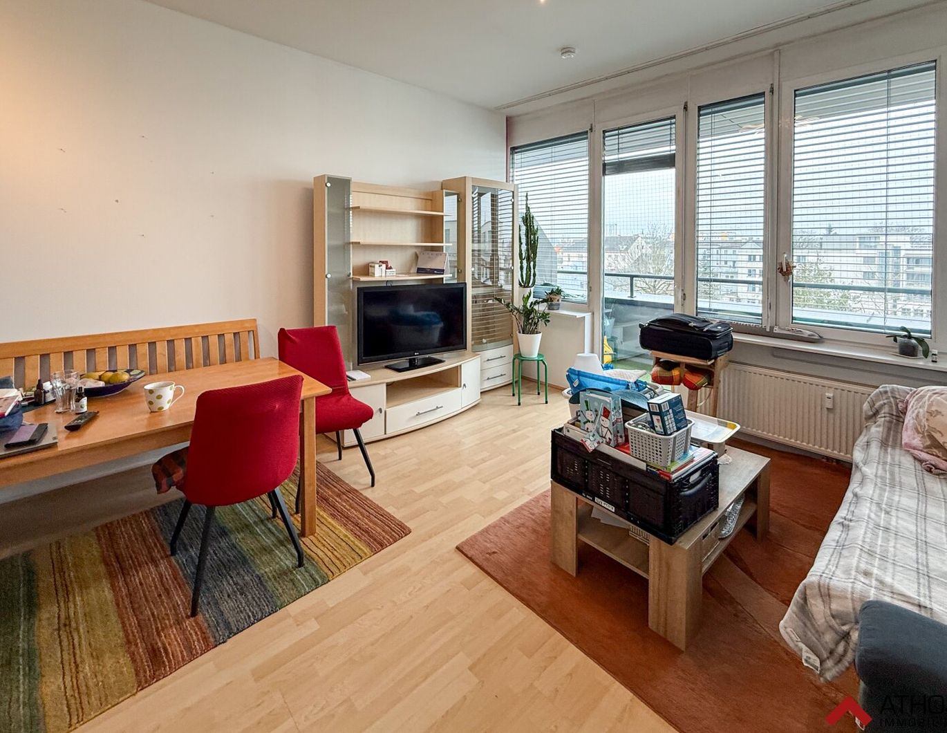 2-Zimmer-Wohnung mit Küche und Balkon in der Bahnhofcity Wels