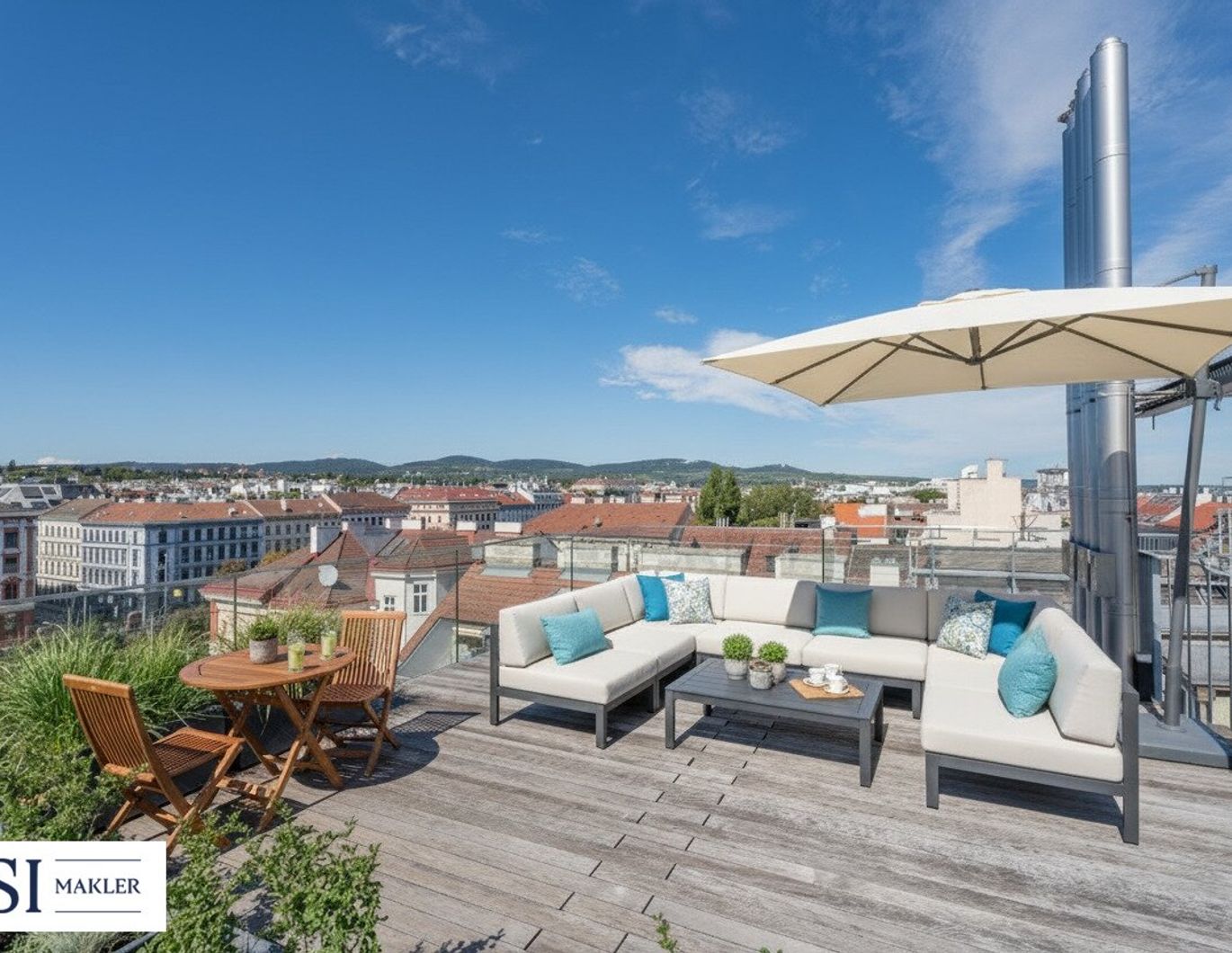 Edler DG-Erstbezug im Herzen des 9. Bezirks - Terrassenoase & nachhaltige Heiztechnik