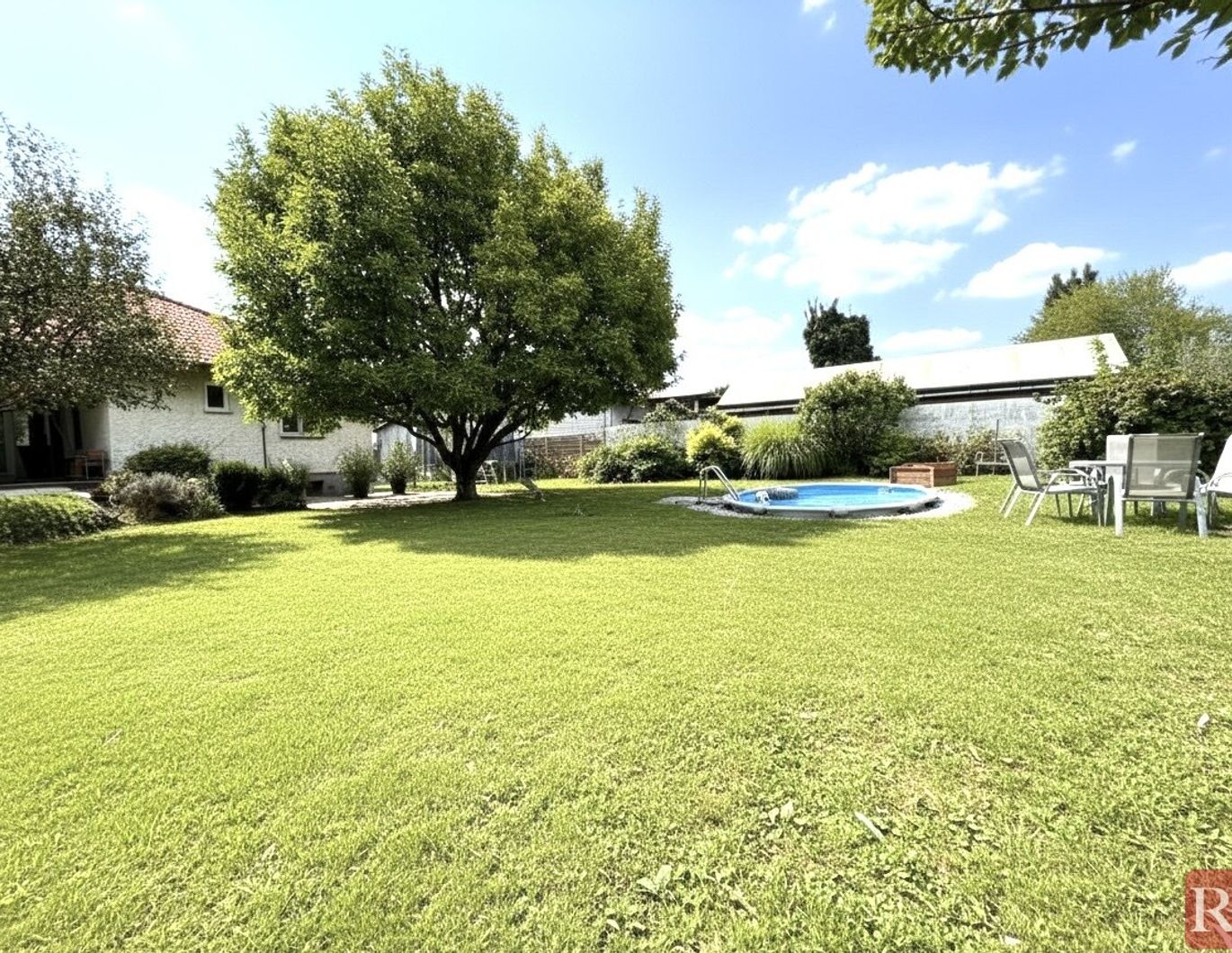 Großzügiges, sonniges Grundstück mit gepflegtem Einfamilienhaus nahe Tulln