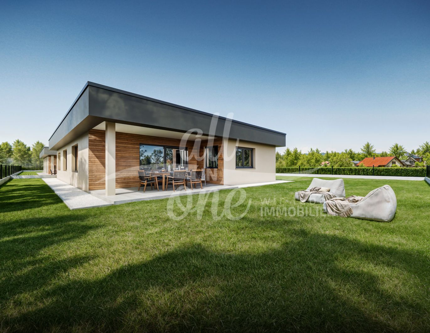 Neubau-Bungalows in Rosegg mit Garten & Carport - In nur 5 Autominuten von Velden