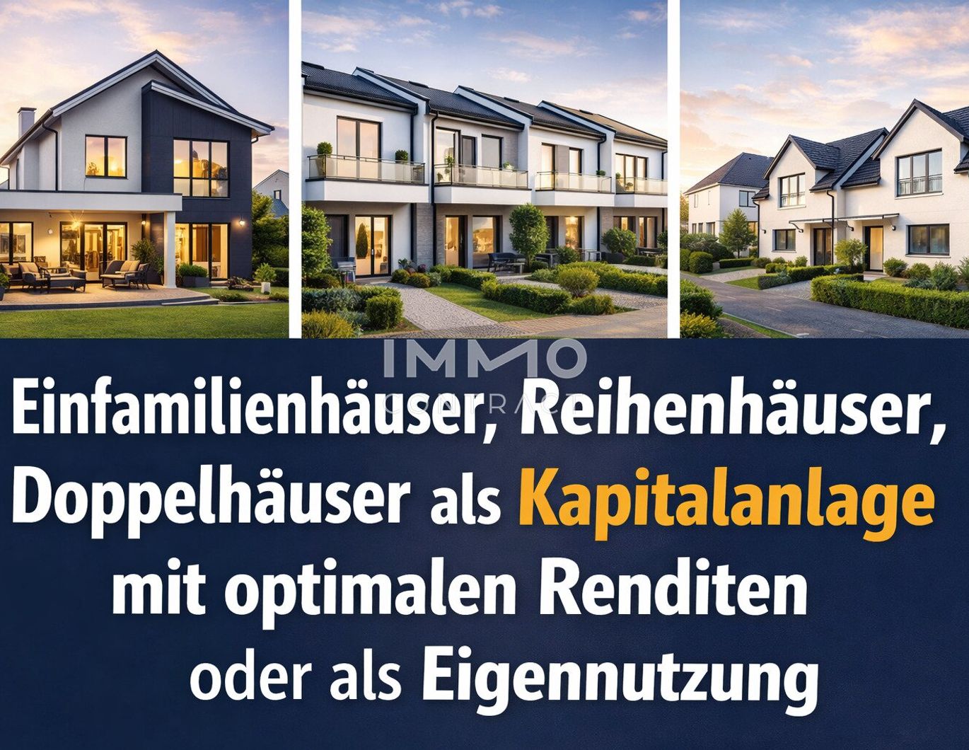 Region > Neusiedl am See I Parndorf I Weiden am See I Einfamilien-, Reihen- & Doppelhäuser: Kapitalanlage oder Eigenheim