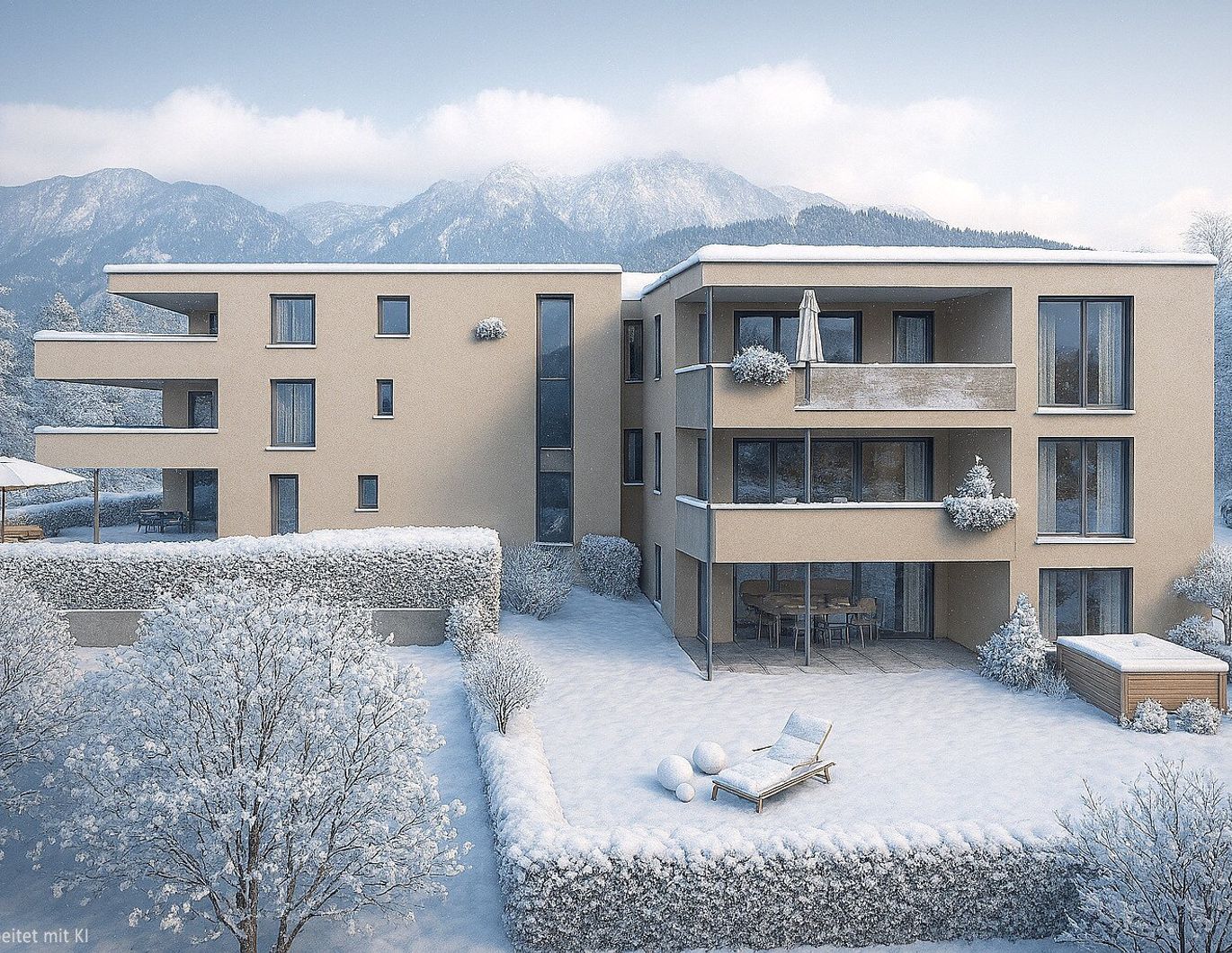 Wahrer Luxus entsteht, wenn die Privatsphäre stimmt: 124 m² Dachgeschosswohnung, Mils bei Hall