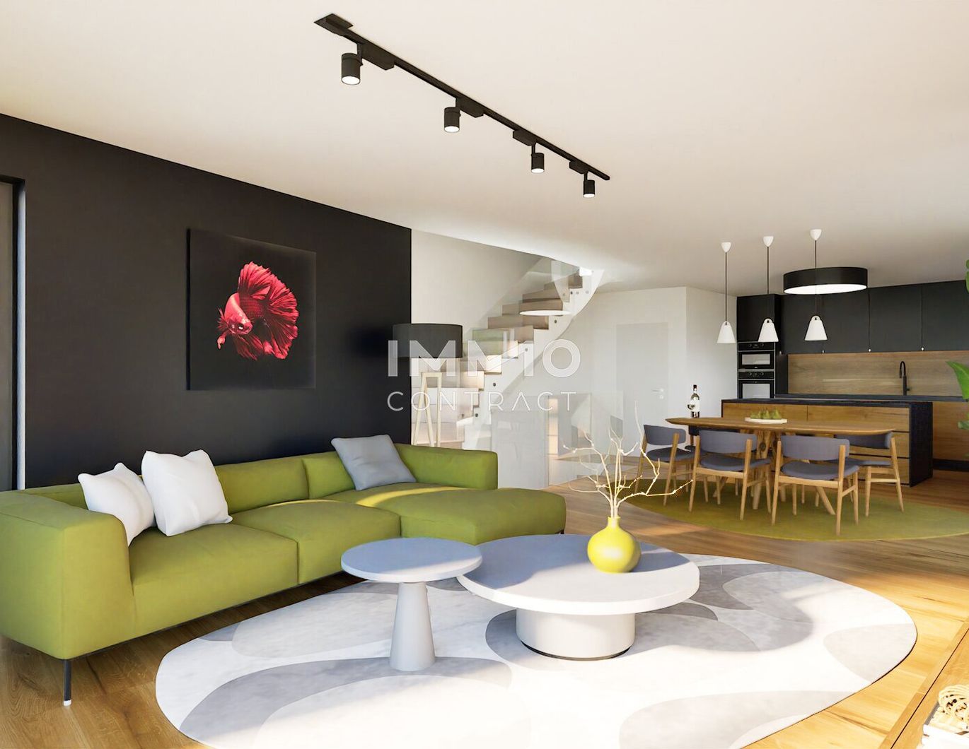 Moderne Architektur zwischen Natur und Stadt - Neubau-Doppelhaushälfte in ruhiger Lage nahe Wien