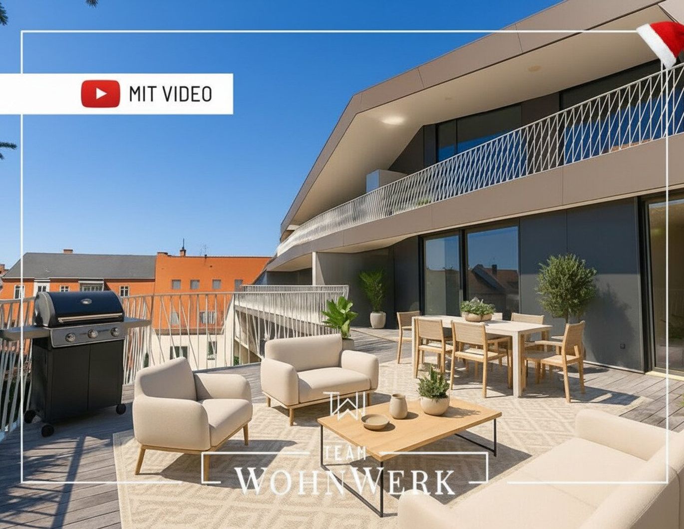 Exklusive Innenstadtwohnung mit großer Süd-Terrasse & Infrarotkabine - ruhig & zentral in Graz!