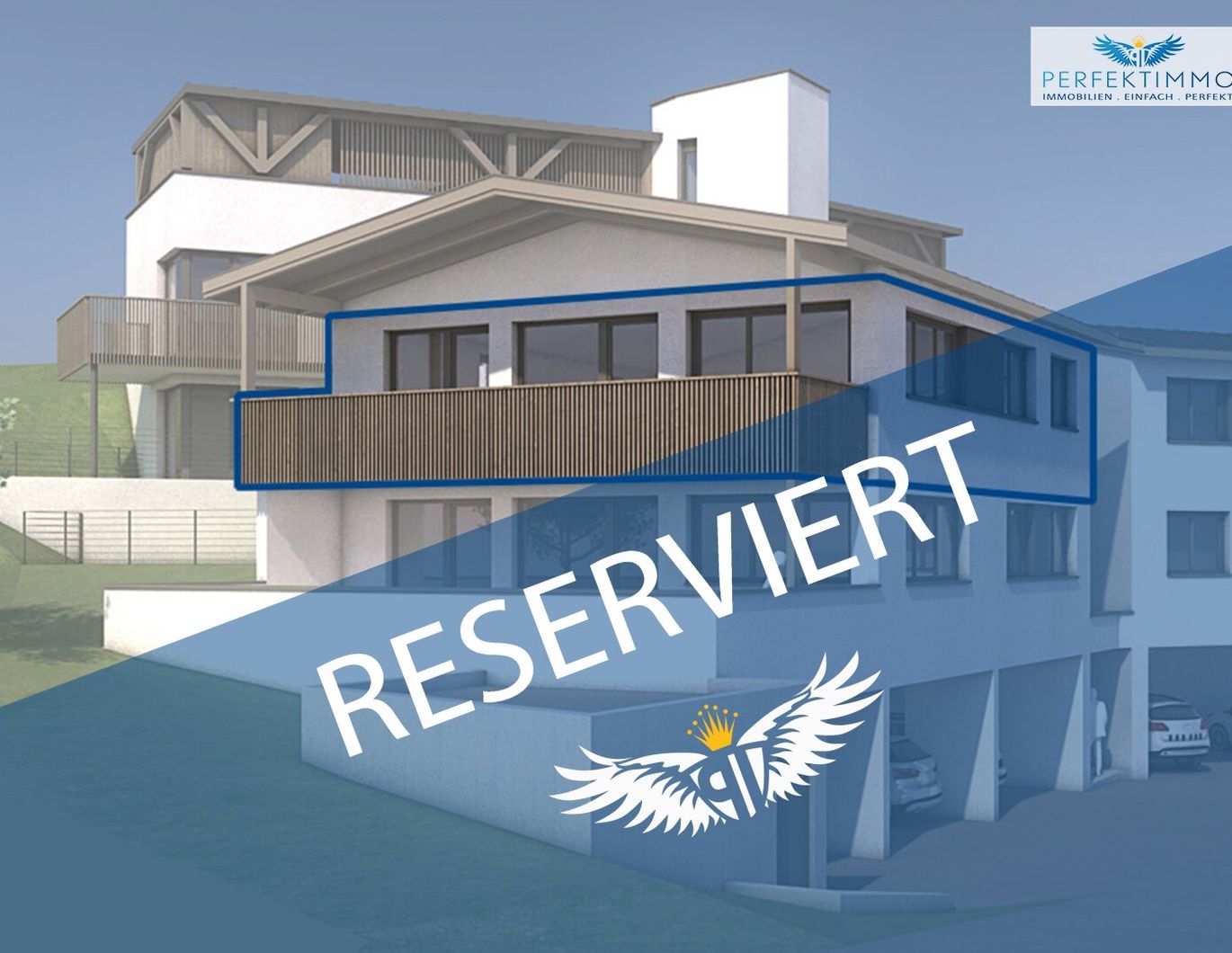 Neubau: Wohnen mit Rifflerblick - Terrassenwohnung Top 3 - wohnbaugefördert!
