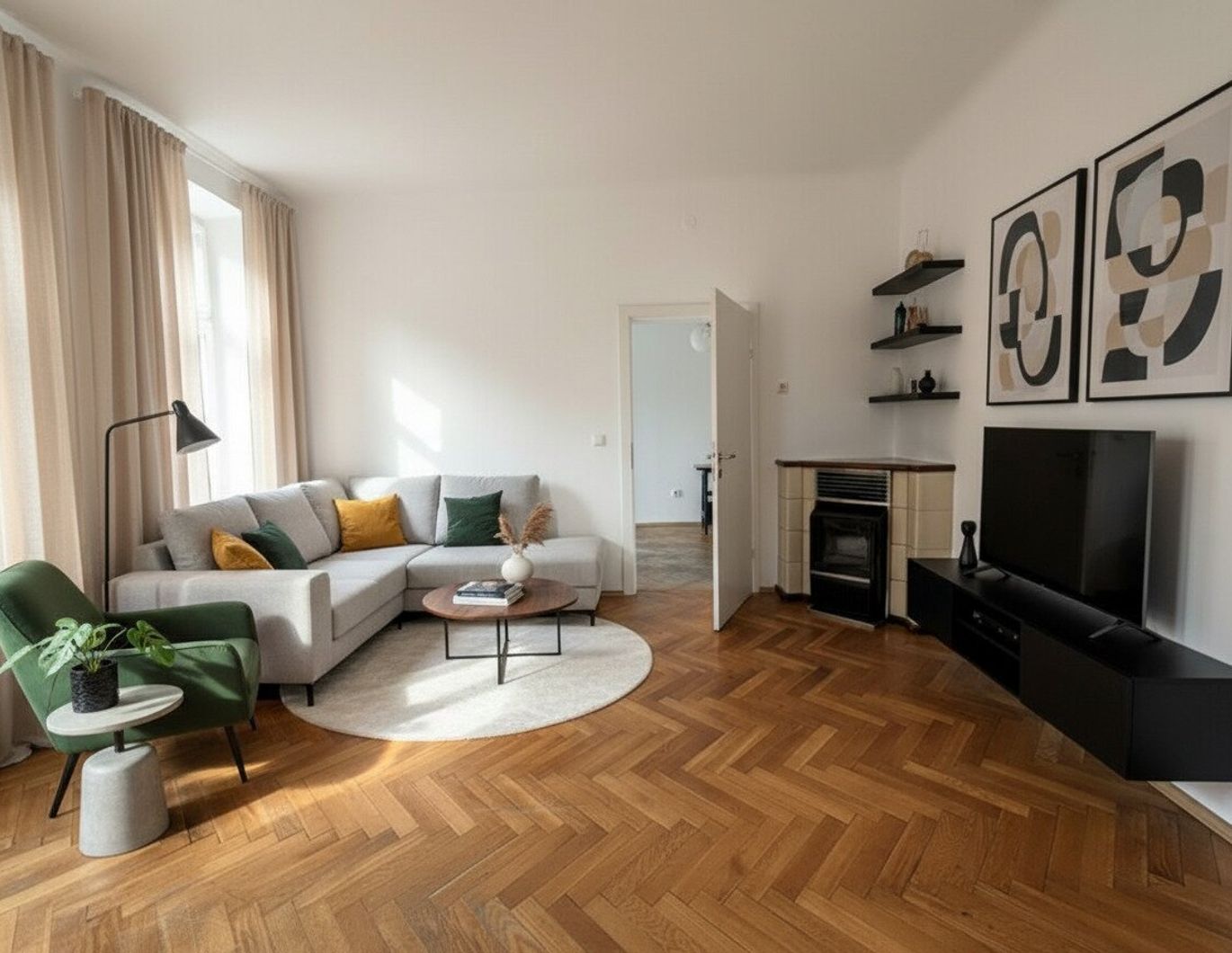 *** Perfektes WEIHNACHTSANGEBOT - JETZT SICHERN *** großzügige Altbauwohnung samt Küche in Eggenberg