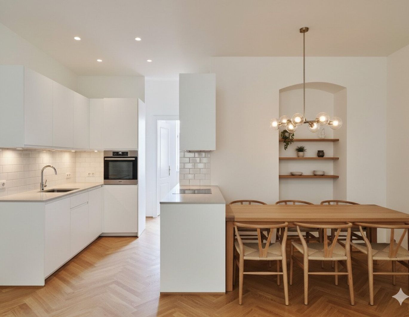 Tolle 3 Zimmer Altbau im Erstbezug - 1. OG - 2 Balkone, direkt an der Ubahn