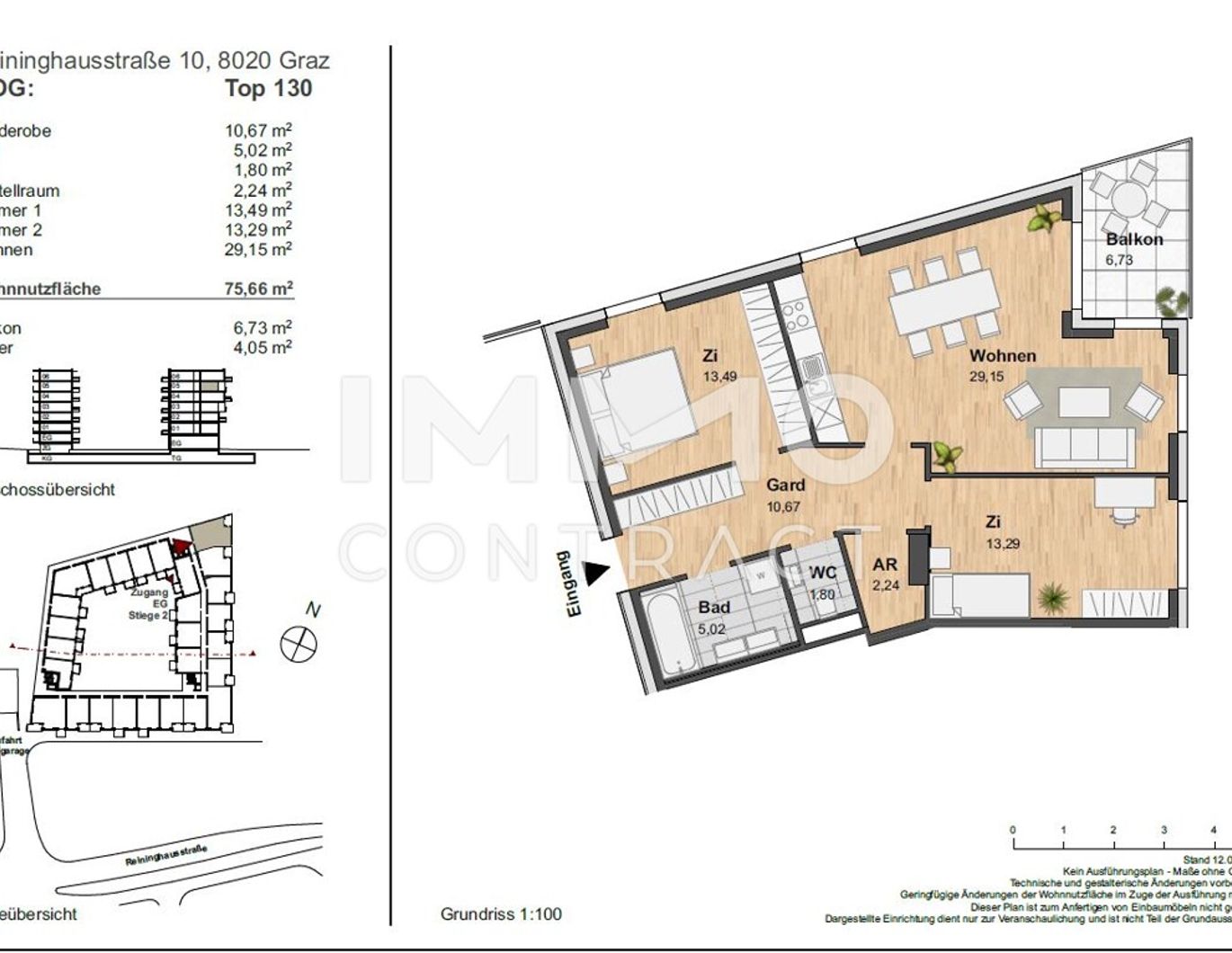 JETZT TOPAKTION: EIN MONAT MIETFREI !!! 3-ZIMMERWOHNUNG MIT TOPAUSSTATTUNG IM NEUEN REININGHAUS