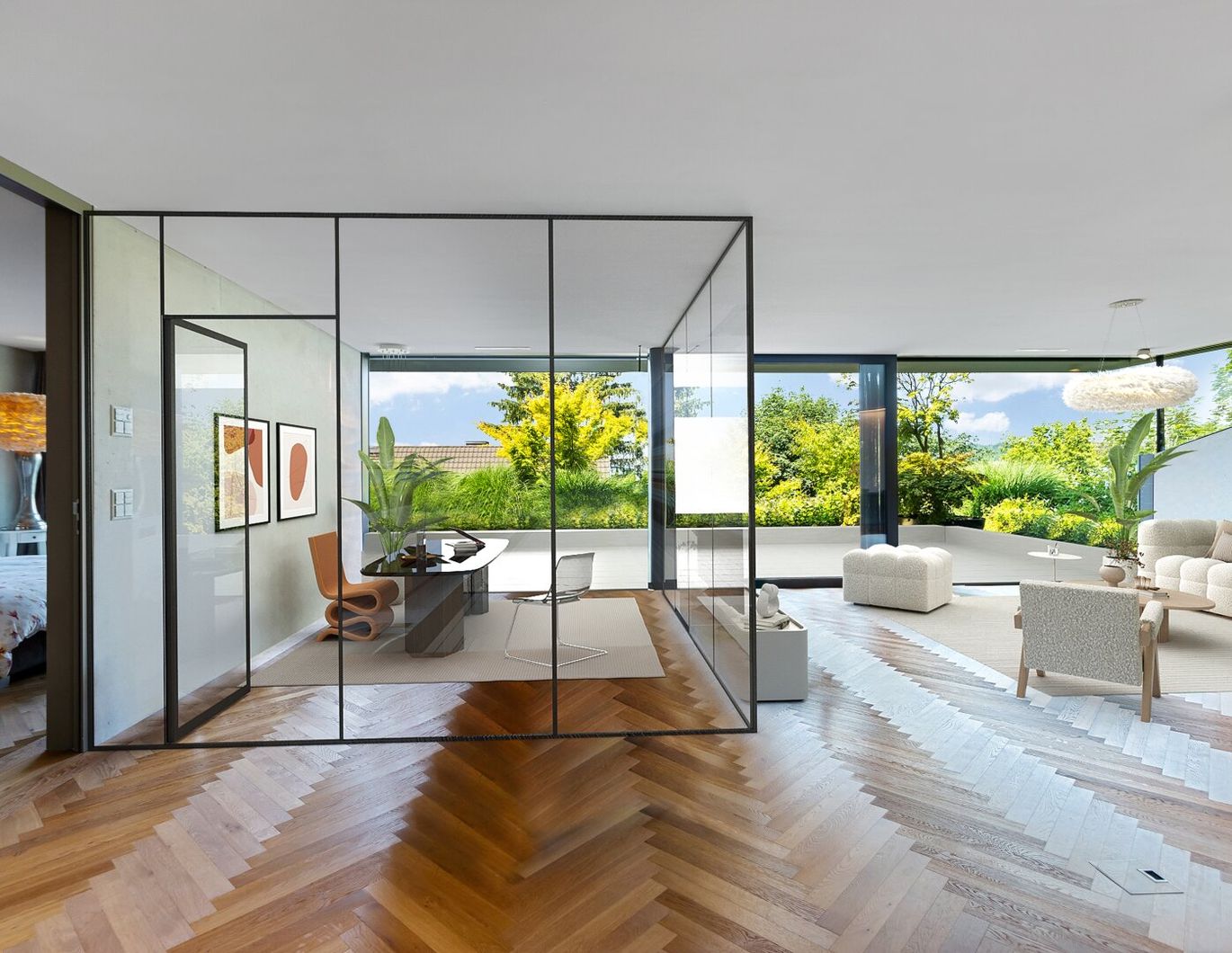 Traumloft mit Panoramablick in Zürich