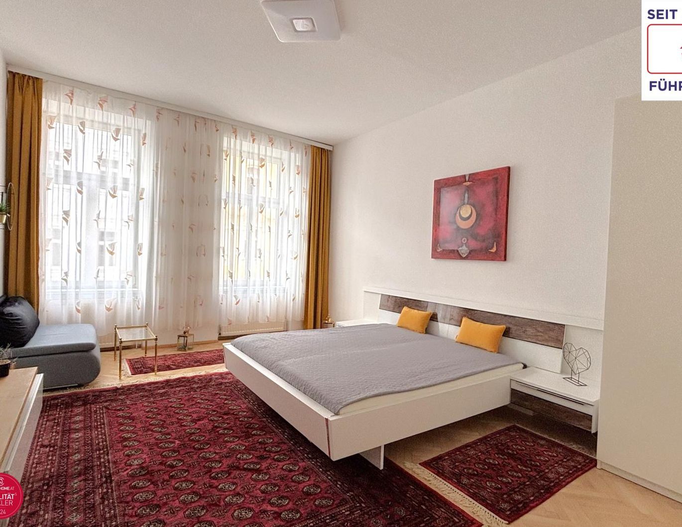 Perfekte City-Wohnung: Helles 1-Zimmer Altbaujuwel nahe Westbahnhof