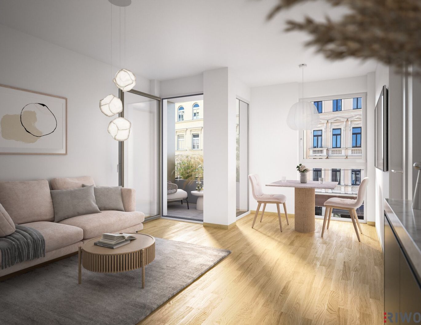 ERSTBEZUG mit Loggia | 2-Zimmer Neubauwohnung | Fernwärme | Fassadenbegrünung | TG-Stellplatz optional | Nachhaltiges Wohnbauprojekt
