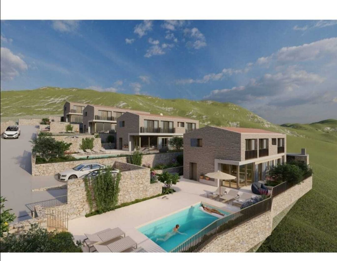 Traumhafte Neubau-Ferienhäuser mit Pool in Kroatien