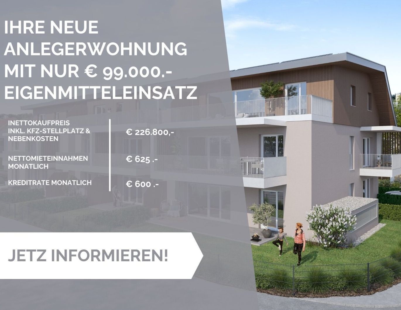 Jetzt zuschlagen: Top Rendite mit dieser Anlegerwohnung in Oberndorf!