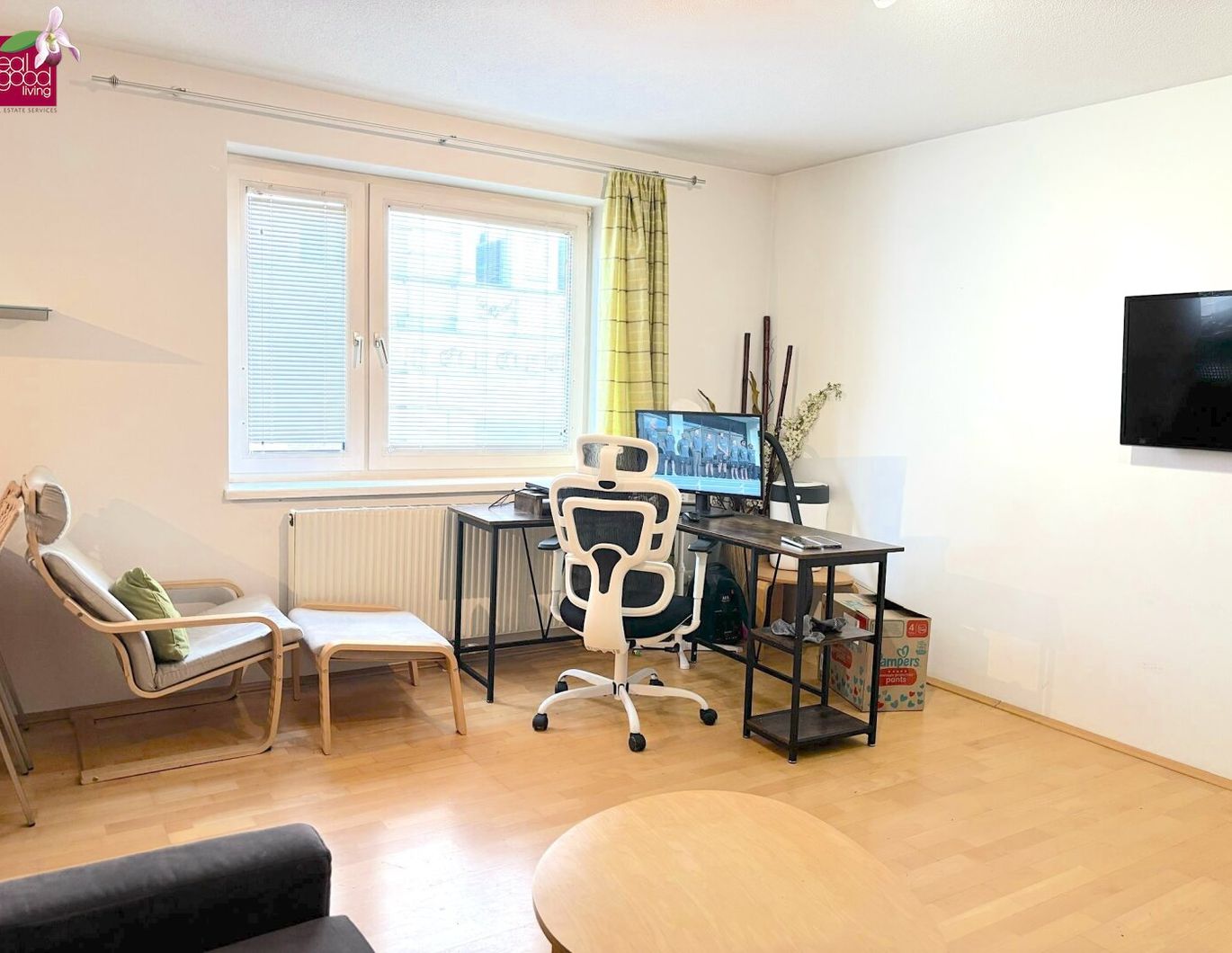2‑Zimmer‑Wohnung mit Loggia beim Westbahnhof - ruhige Innenhoflage, voll möbliert