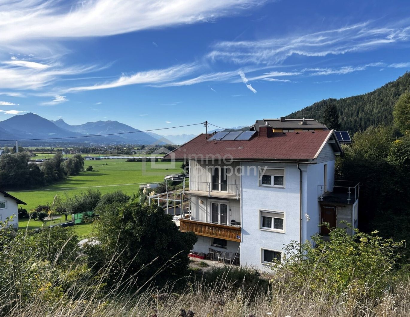 Großes renovierungsbedürftiges Ein- bis Zweifamilienhaus in Weissenstein bei Villach mit Fernblick