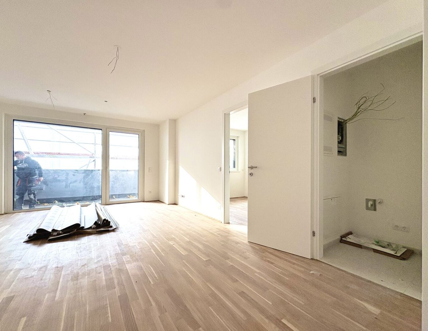 2 Zi Neubauwohnung m Balkon im Erstbezug - N32 - Ab Mai beziehbar