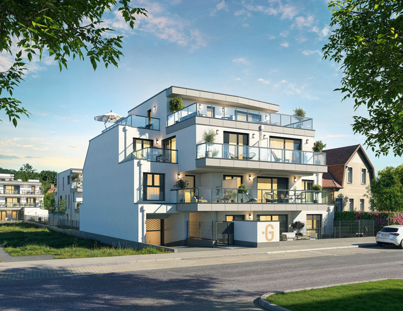 1210, Langenzersdorfer Straße, In Strebersdorf am Fuße des Bisambergs, 3-Zimmer-Eigentumswohnung