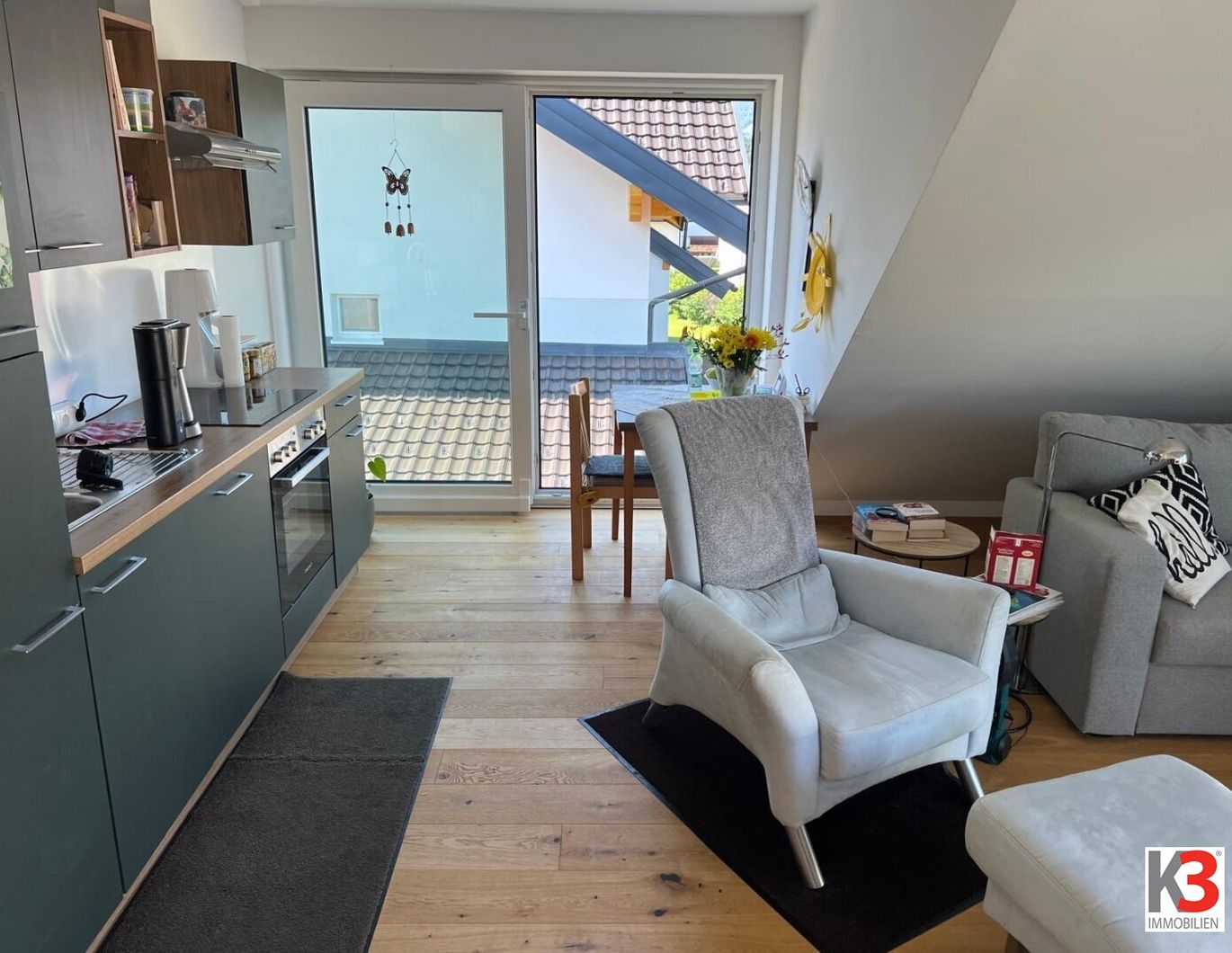 K3 - Penthousefeeling in Adnet - hochwertige Wohnung im Dachgeschoss mit Traumblick, XXL-Terrasse, Carport und Parkplätzen