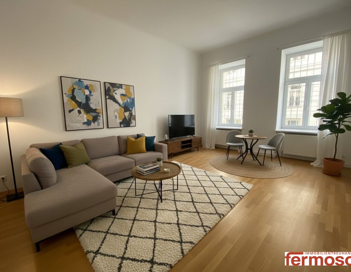 Charmante 3,5-Zimmer-Altbauwohnung mit separater Küche in der Porzellangasse