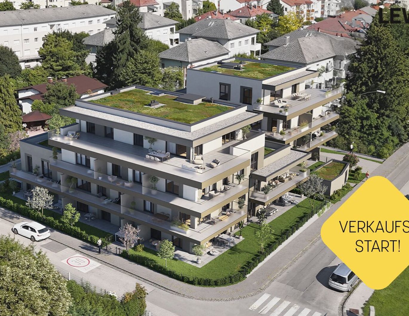 B08 | Leonding-Zentrum - Viel Platz zum Wohnen - 4 Zimmer im 1.OG