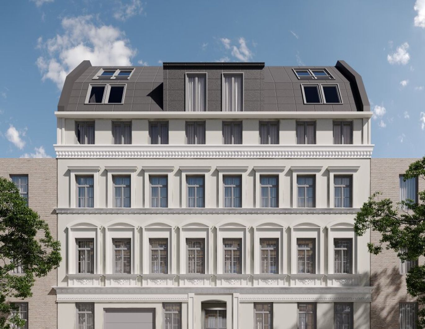 Am Kutschkermarkt | Moderne 4-Zimmer-Altbauwohnung mit großer Terrasse