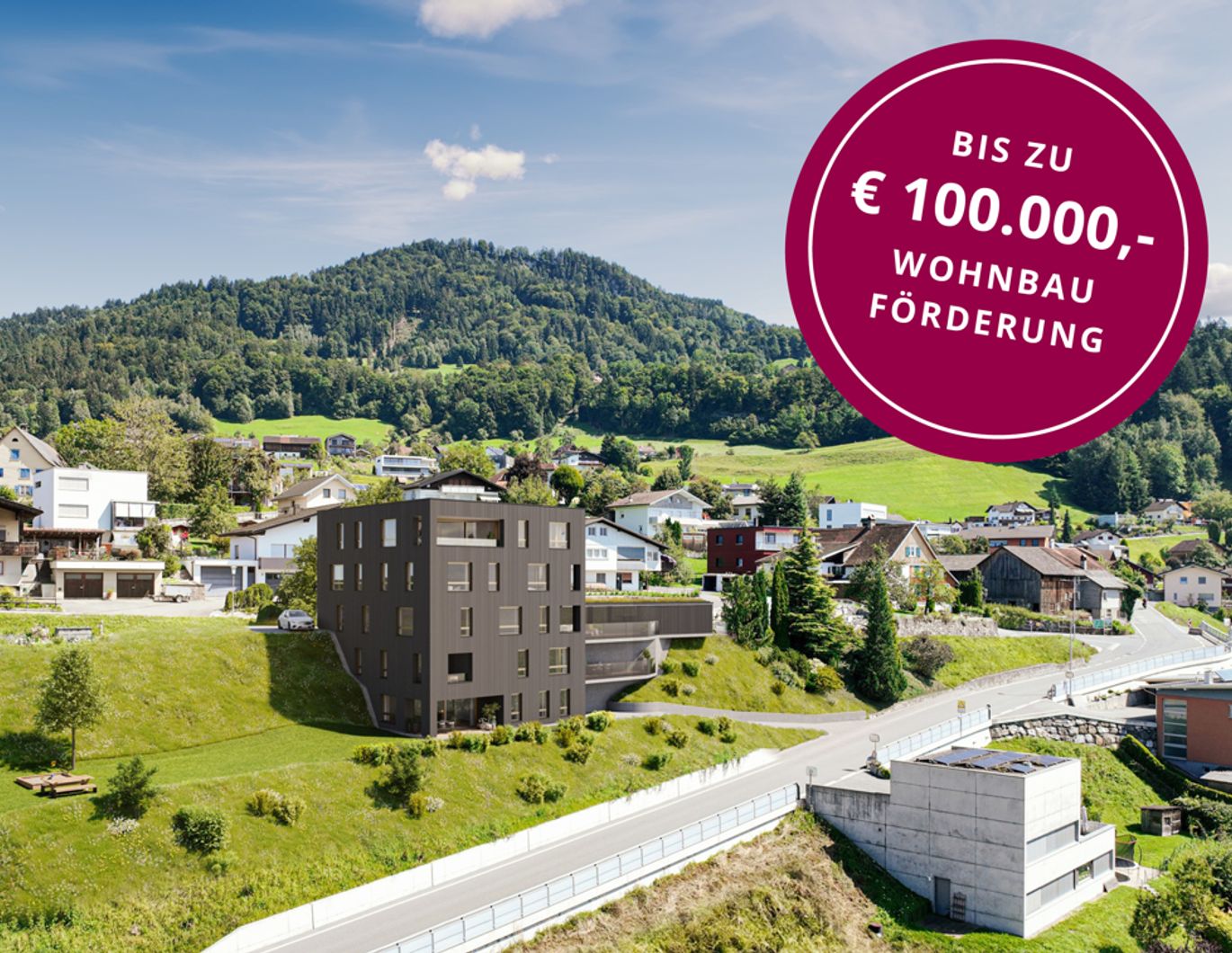 NEUBAU: Traumhafte Gartenwohnung mit Aussicht