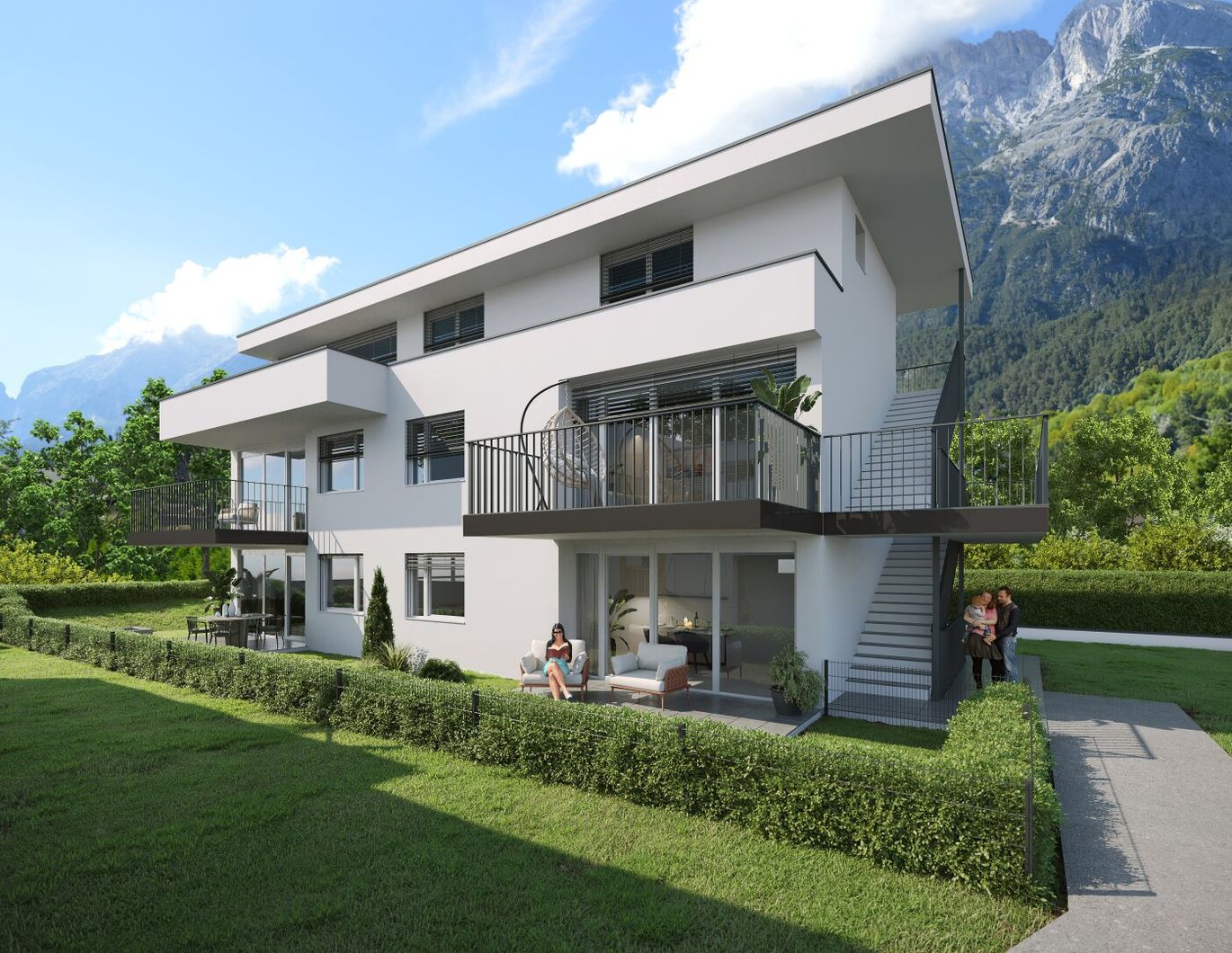 Provisionsfrei - 2-Zimmer Gartenwohnung - Neubau