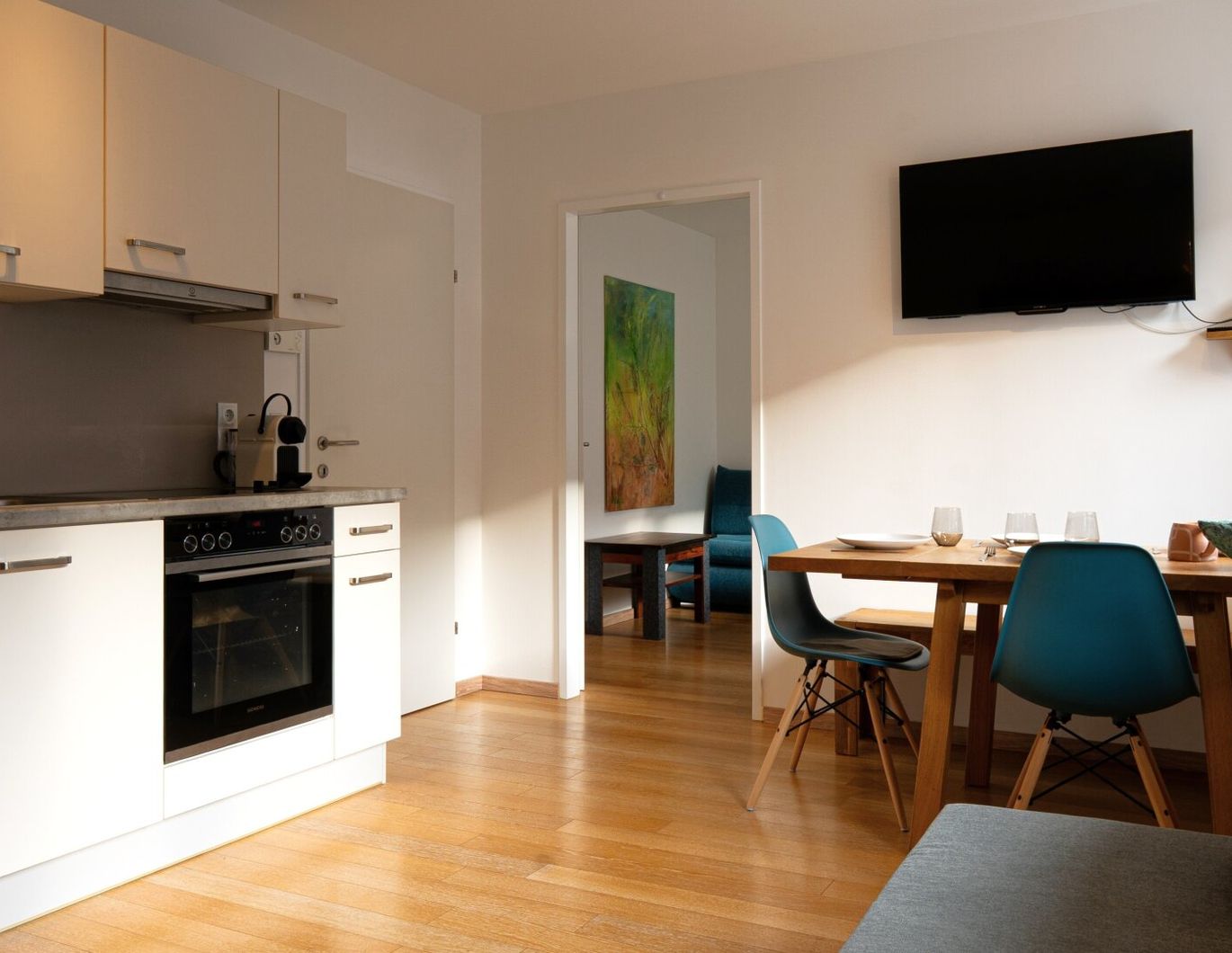 Kleine Wohnung, große Lage - direkt neben dem Skigebiet!