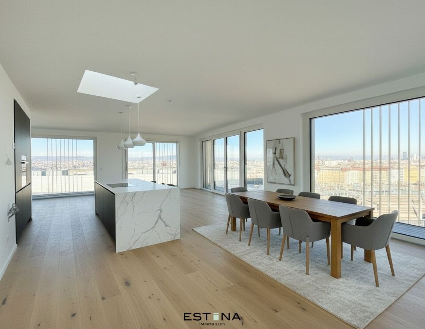 Nähe Wiener Hauptbahnhof - Familienwohnung mit Loggia und Smart-Home System