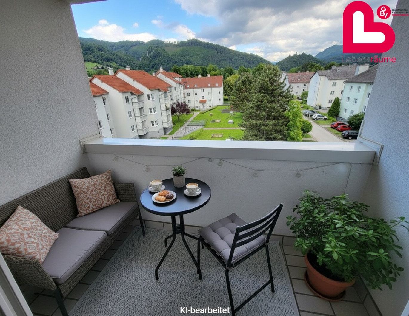 Nette 2-Zimmer Wohnung in Micheldorf mit Loggia (ohne Lift)