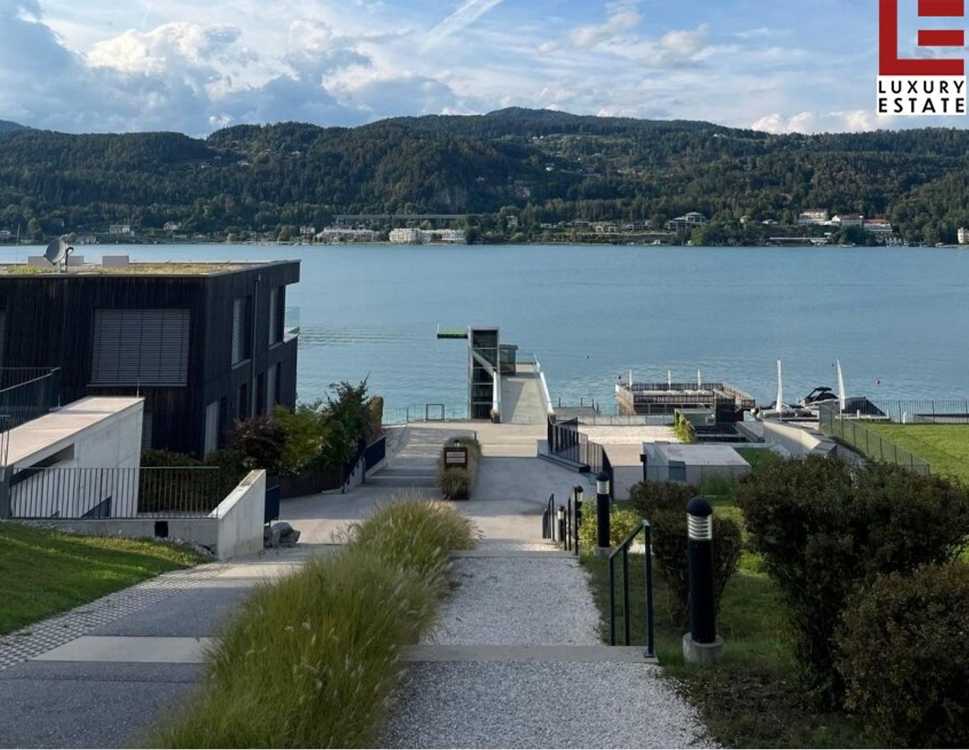 Wörthersee: Luxus-Ferien-Wohnung mit exklusivem See-Zugang